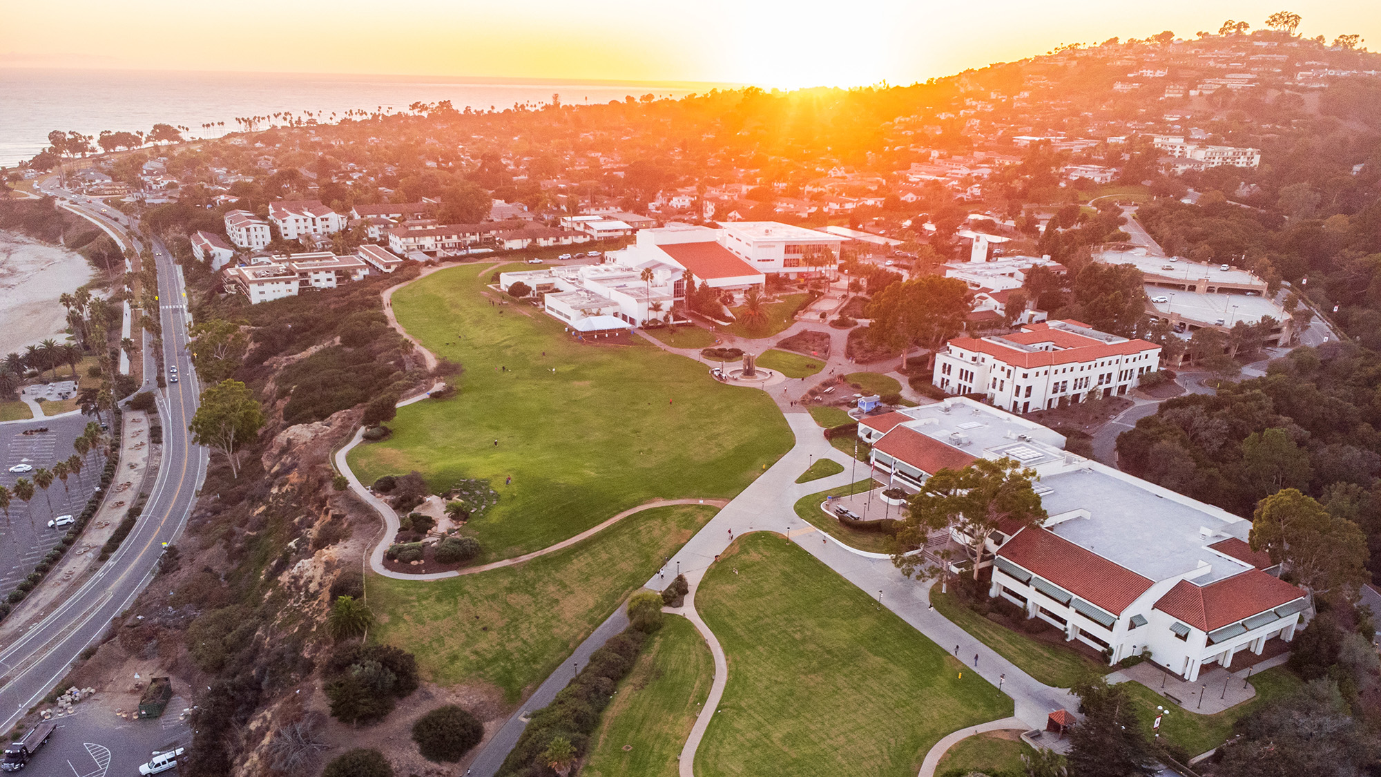 Campus Drone Photo